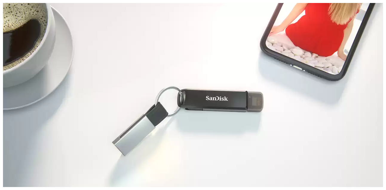 Флеш-накопитель SanDisk iXpand Luxe, 256 Гб