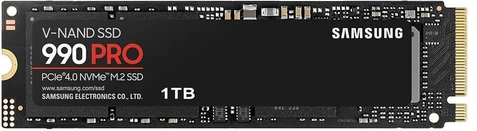 Samsung SSD 990 PRO Твердотельный накопитель MZ-V9P1T0CW