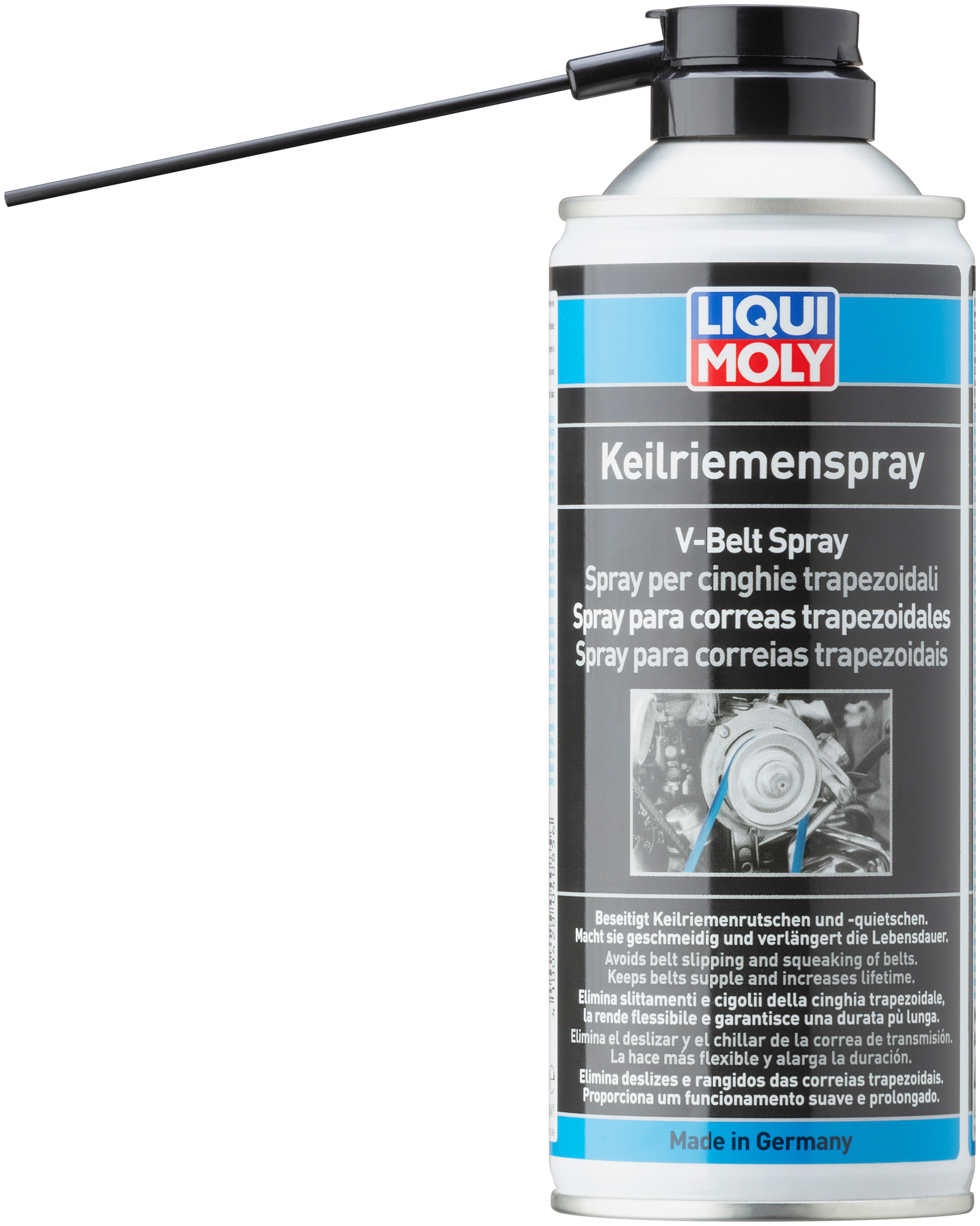 4085 LiquiMoly Спрей для клинового ремня Keilriemen-Spray 0,4л