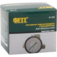 Регулятор подачи воздуха с манометром FIT 81182