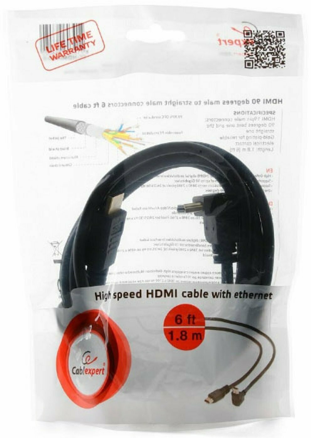 Кабель HDMI 4.5м Gembird v1.4 экранирование CC-HDMI490-15 - фото №10