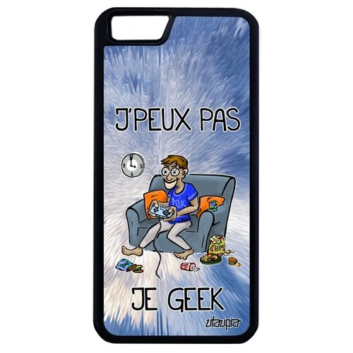 фото Чехол для мобильного iphone 6 6s plus, "не могу - играю!" гик игра utaupia