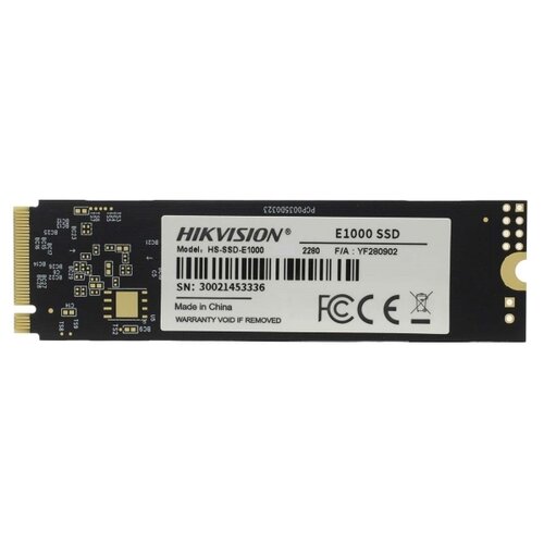 Жесткий диск SSD M.2 2280 1024GB Hikvision E1000 Client SSD (HS-SSD-E1000/1024G)