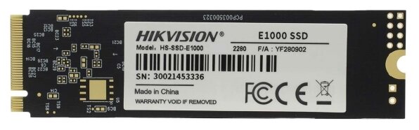 Твердотельный накопитель Hikvision 1 ТБ M.2 HS-SSD-E1000/1024G