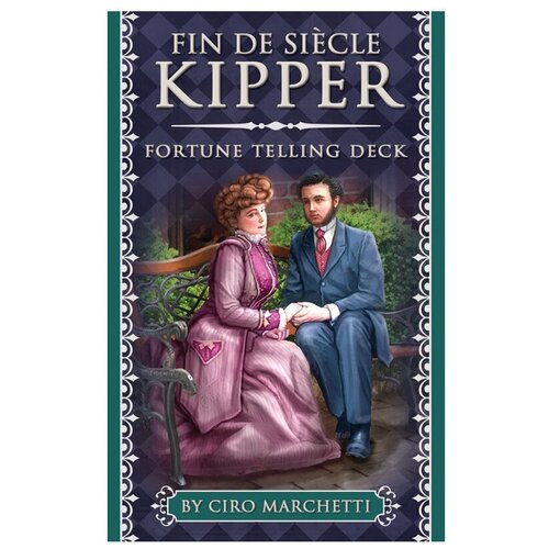 Гадальные карты U.S. Games Systems Оракул Fin de Siecle Kipper, 39 карт, 185 fin de siecle kipper fortune telling deck tarot cards mystical guidance deck divination entertainment partys board game 39pcs