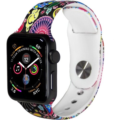 Ремешок (силиконовый) для часов Apple Watch 38/40/41 mm/размер S, color