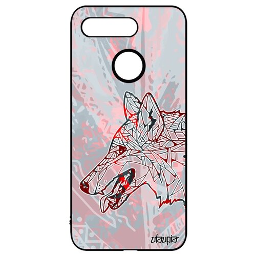 фото Чехол для телефонов honor v20 / view 20, "волк" злой wolf utaupia