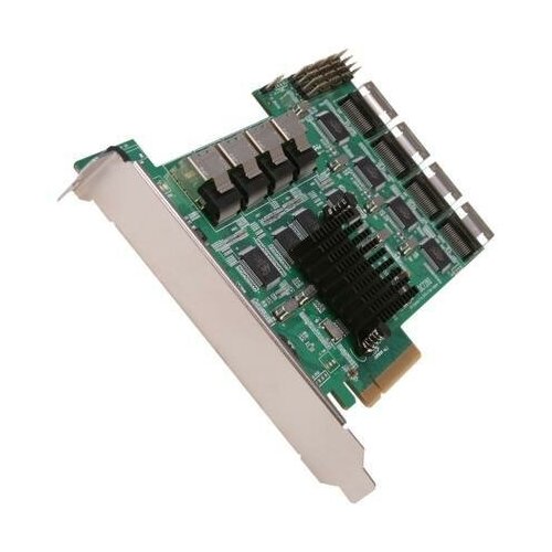 Контроллер Highpoint DC7280 PCI-E8x контроллер highpoint rr2240 pci x