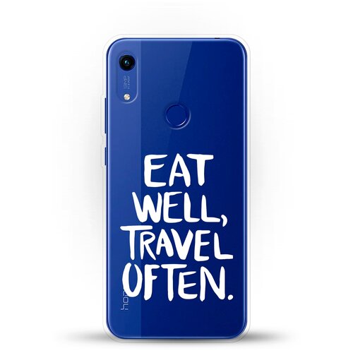 фото Силиконовый чехол eat well на honor 8a pro andy & paul