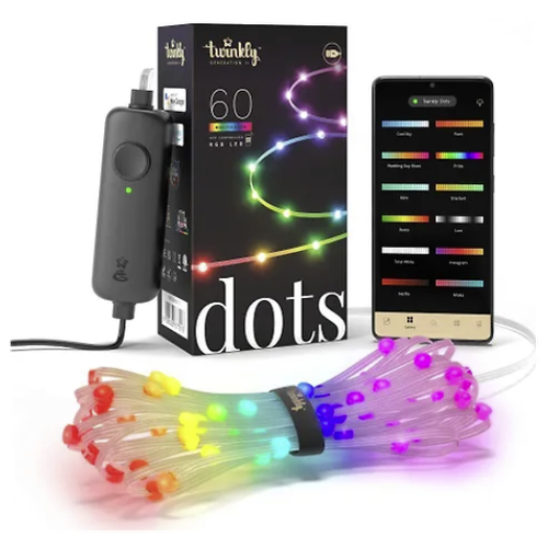 Светодиодная лента Twinkly Dots 200 LED, RGB, Wi-Fi, IP44