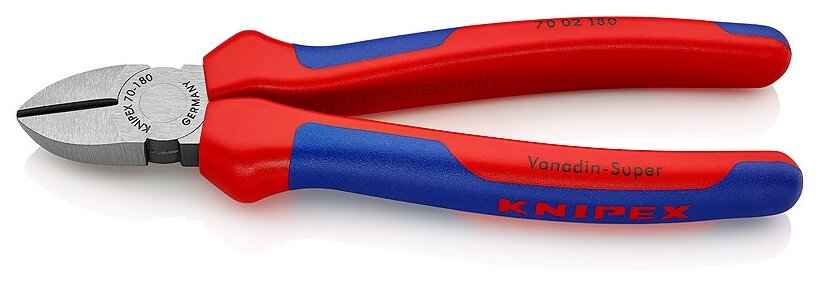 Бокорезы Knipex 70 02 180 SB в блистере 180 мм