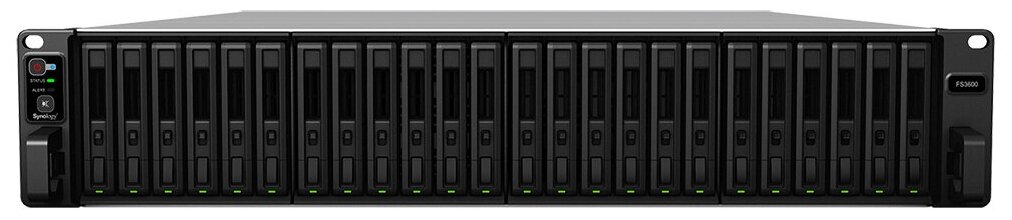 СХД стоечное исполнение 24BAY 2U NO SSD USB3 FS3600 SYNOLOGY