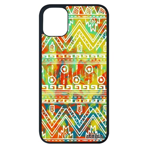 фото Чехол на телефон iphone 11 pro max, "ацтекские мотивы" орнамент индейский utaupia