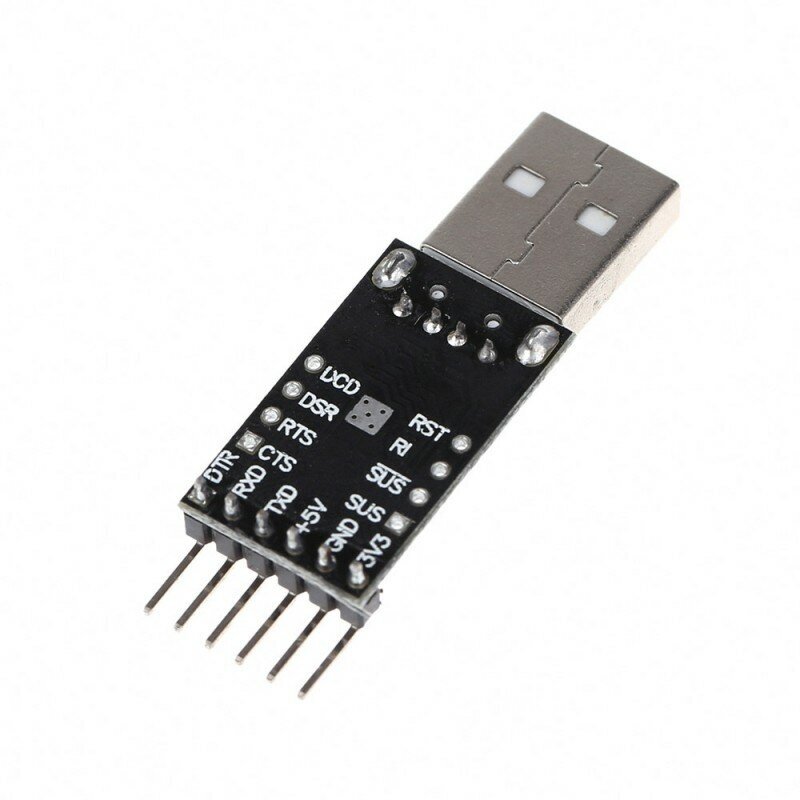 USB-TTL (USB-UART) программатор (CP2102), 6-pin, 1 шт.