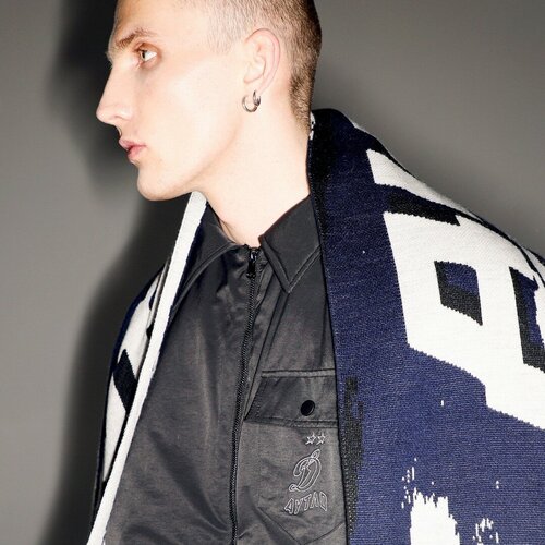 фото Шарф фк динамо москва х аутло темно-синий