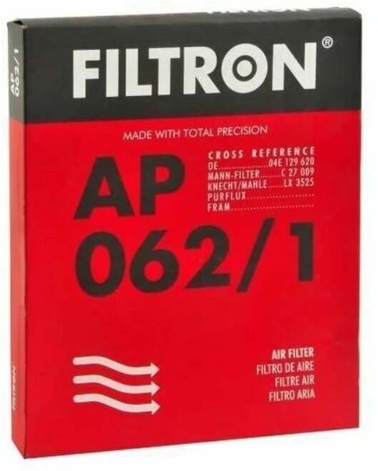 Фильтр воздушный FILTRON AP 062/1
