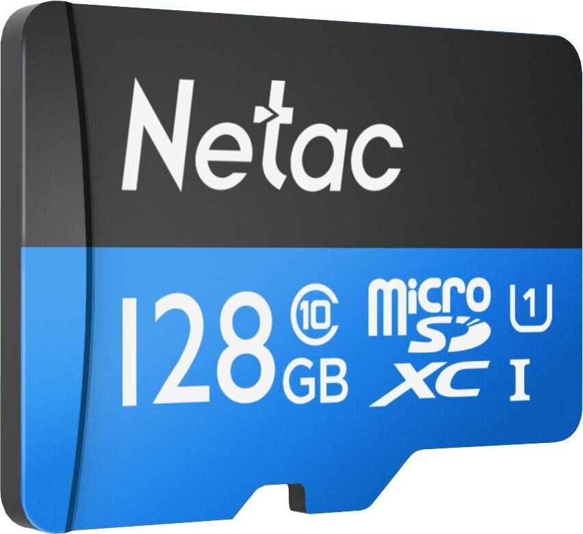 Флеш карта microSDXC 128GB Netac NT02P500STN-128G-S P500 w/o adapter — фото 1