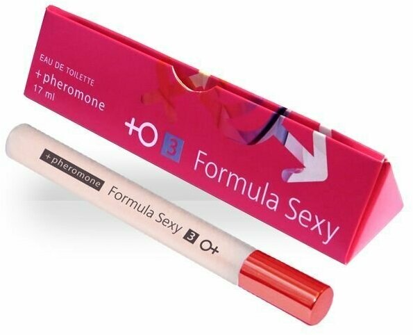 Туалетная вода для женщин Formula Sexy №3 с феромонами 17 мл / Формула Секси №3