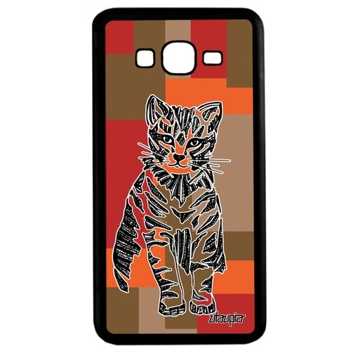 фото Чехол для galaxy grand prime, "кот" дикий тигристый utaupia