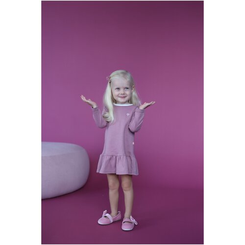 Платье Tony Tots, хлопок, размер 86, розовый
