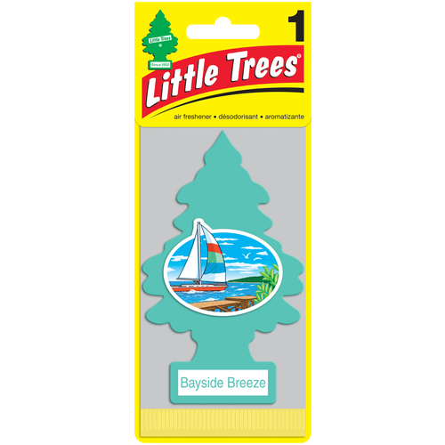 Little Trees Ароматизатор для автомобиля Ёлочка Прибрежный бриз (Bayside Breeze) 12 г