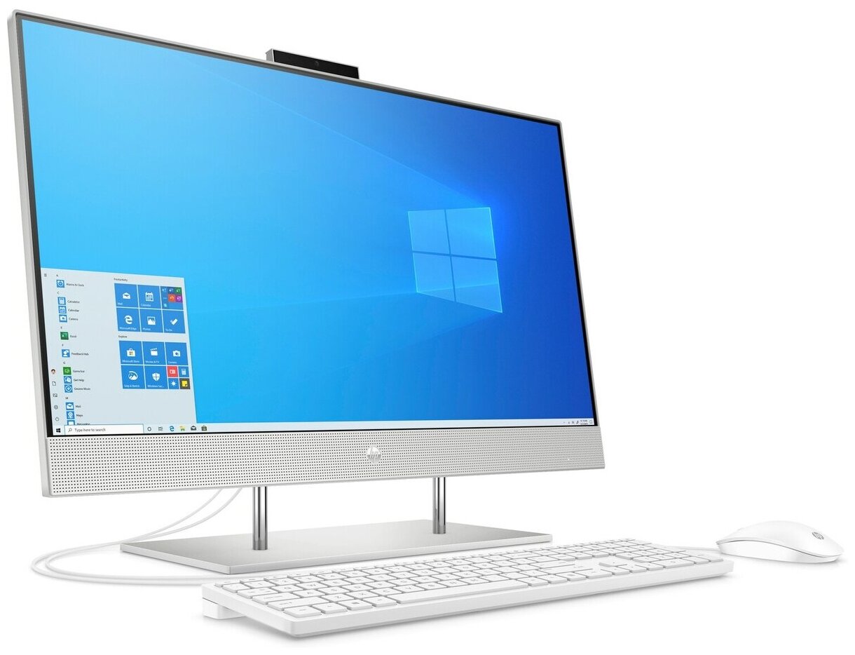 Моноблок HP 24-dp1003ur AIO 238 FHD Touch Core i7 1165G7 16GB 1TB SSD CR WiFi BT Win 10 Silver 2X4U5EA
