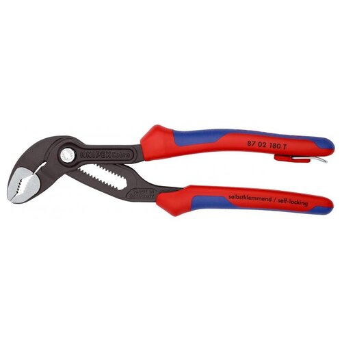 Клещи Knipex 87 02 180 T 180 мм красный/синий