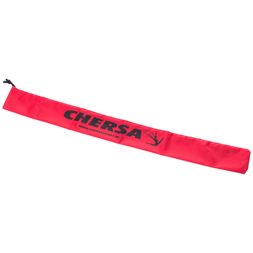 фото Чехол для палочки с лентой, красный chersa