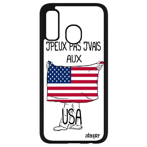 фото Чехол на телефон samsung galaxy a40, "еду в сша" страна государственный utaupia