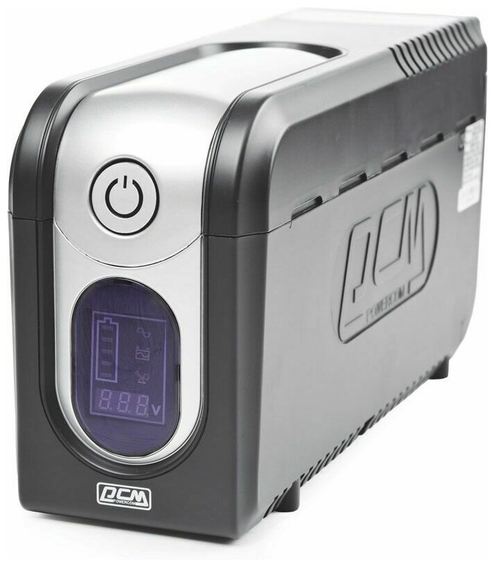 ИБП Powercom Back-UPS IMPERIAL IMD-825AP, лин-инт., 825ВА/495Вт, 5xC13, LCD