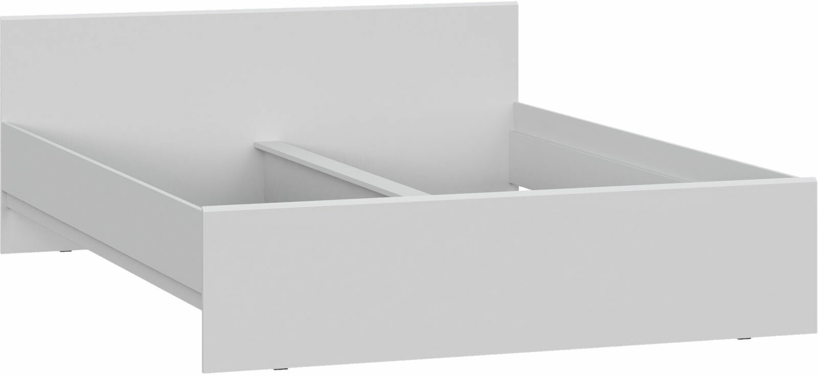 Двуспальная кровать Первый Мебельный Штерн Белый матовый 160х200 см - фотография № 3