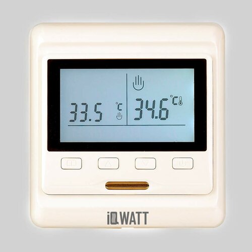 Терморегулятор IQWATT IQ Thermostat P (слоновая кость)