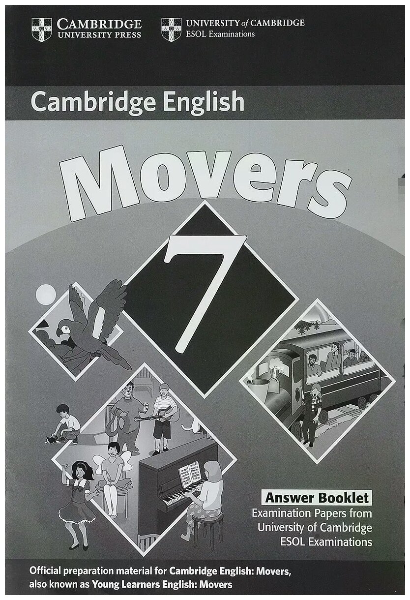 Collectif "Cambridge Movers 7: Answer Booklet Examination Papers"