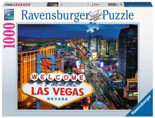 Пазл Ravensburger 1000 деталей: Лас Вегас