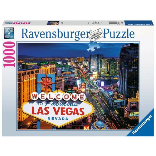 Пазл Ravensburger 1000 деталей: Лас Вегас пазлы ravensburger пазл копенгаген 1000 элементов