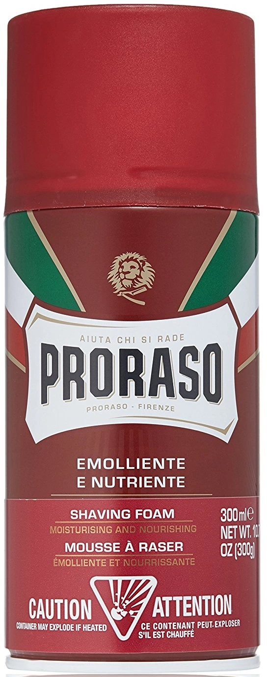 Proraso Nourish Sandalwood Shaving Foam - Пена для бритья Сандал 300 мл / Прорасо