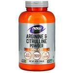 NOW Arginine & Citrulline 340г. - изображение