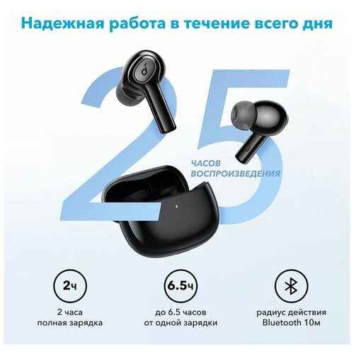 Беспроводные наушники TWS Soundcore by Anker R100 True Wireless Earbuds - Черный A3981H11 416000₽