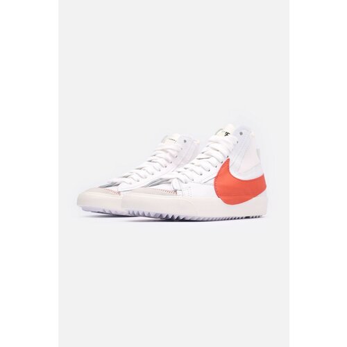 кроссовки nike blazer mid 77 se split white black белый Кроссовки NIKE Blazer Low '77 Jumbo, размер 8 US, белый