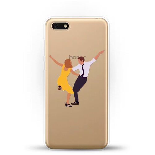 фото Силиконовый чехол миа и себастьян на huawei y5 lite (2018) andy & paul