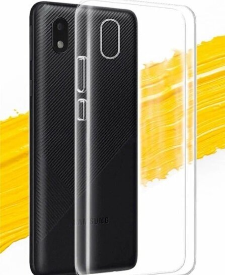 Чехол-накладка для Samsung SM-A013 A01 Core (Галакси А01 Кор) прозрачный