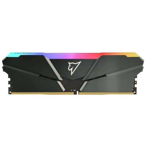 Оперативная память 8Gb DDR4 3200MHz Netac Shadow RGB (NTSRD4P32SP-08E) оперативная память netac shadow rgb 8gb ddr4 3200 pc4 25600 c16 grey 16 20 20 40 1 35v xmp memory module ntsrd4p32sp 08e