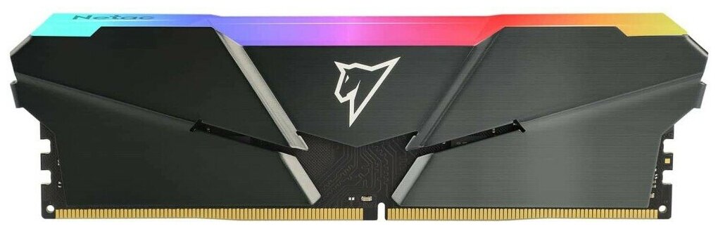 Оперативная память 8Gb DDR4 3200MHz Netac Shadow RGB (NTSRD4P32SP-08E)