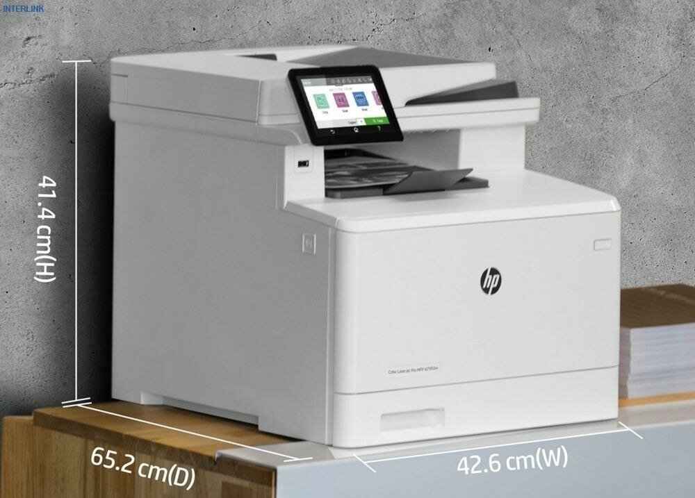 МФУ лазерный HP Color LaserJet Pro M479fdn, A4, цветной, лазерный, белый [w1a79a] - фото №11