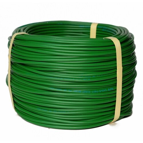 Кабель ПуГВ 1х2,5 ГОСТ (100м), зелёный брэкс