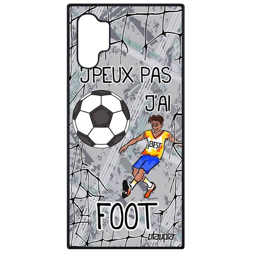 фото Чехол на мобильный samsung galaxy note 10 plus, "не могу - у меня футбол!" спорт игра utaupia