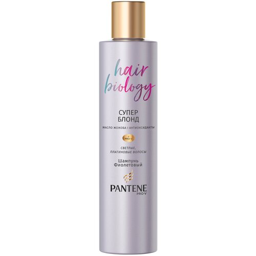 Pantene шампунь Hair Biology Супер блонд, 250 мл