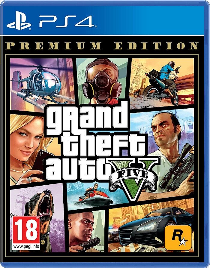 Grand Theft Auto V (GTA 5) - Premium Edition [PS4]