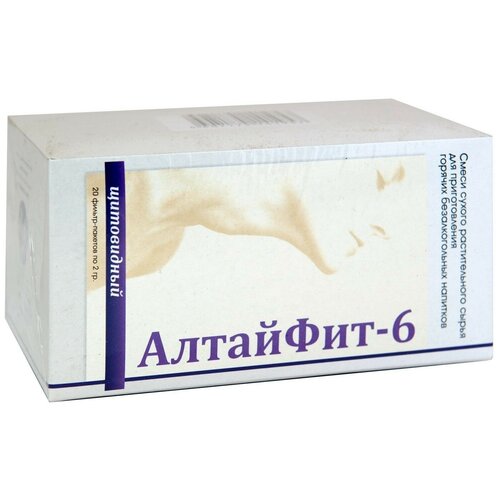 Алфит Плюс пищевой продукт Алтайфит-6 Щитовидный ф/п, 40 г, 20 шт.
