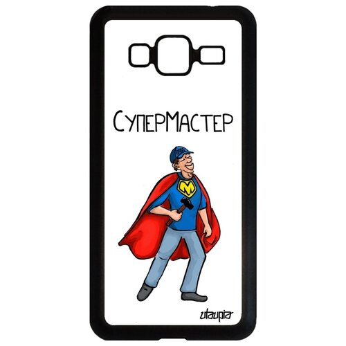 фото Чехол на смартфон galaxy j3 2016, "супермастер" веселый комикс utaupia